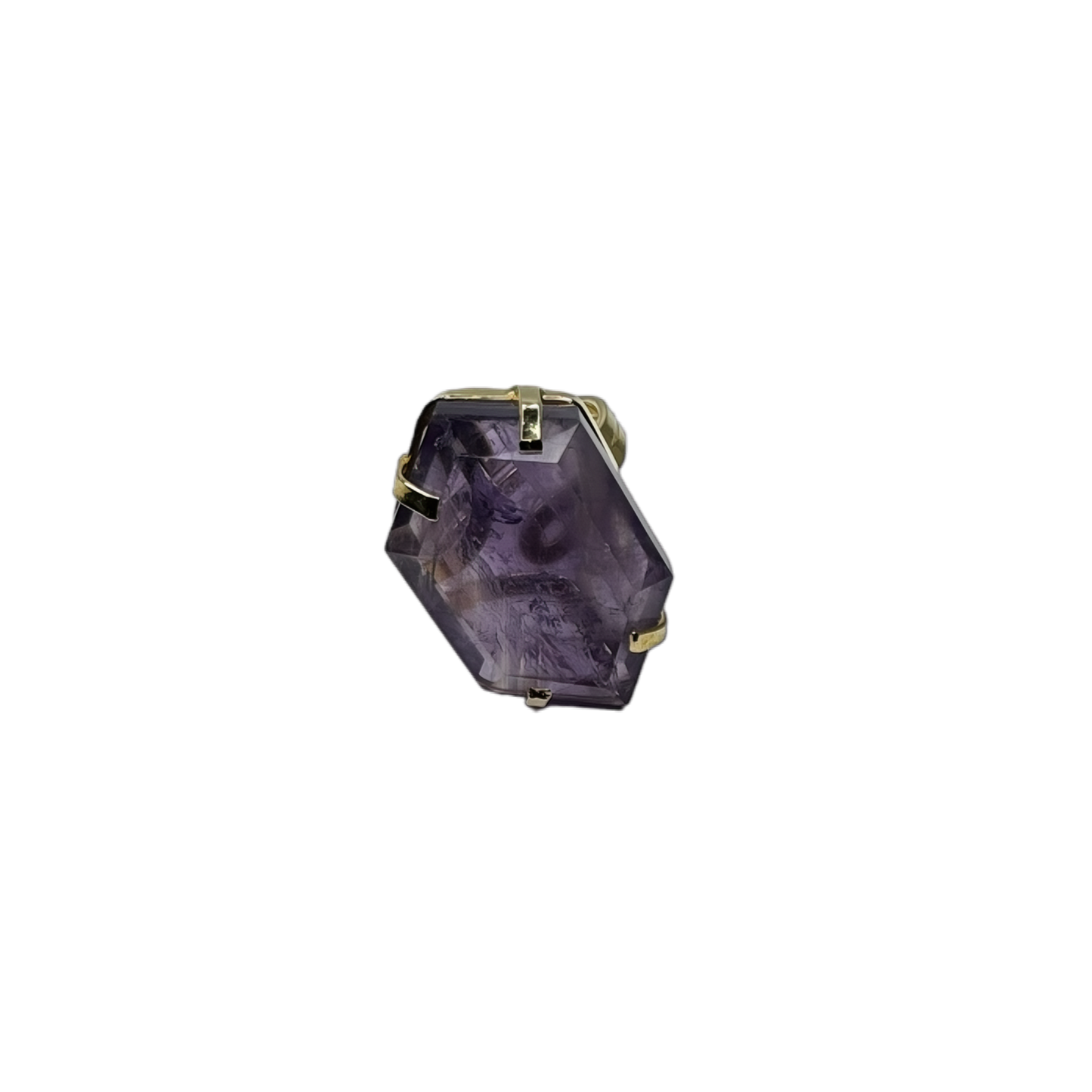 Ametista (Amethyst) Ring - Gold Plated