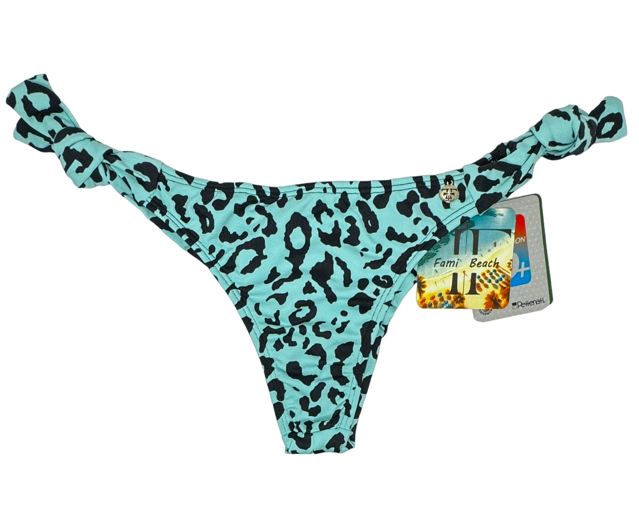 Tie-Side Thong Bikini Bottom #010D