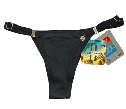 Adjustable Gold Charm Bikini Bottom