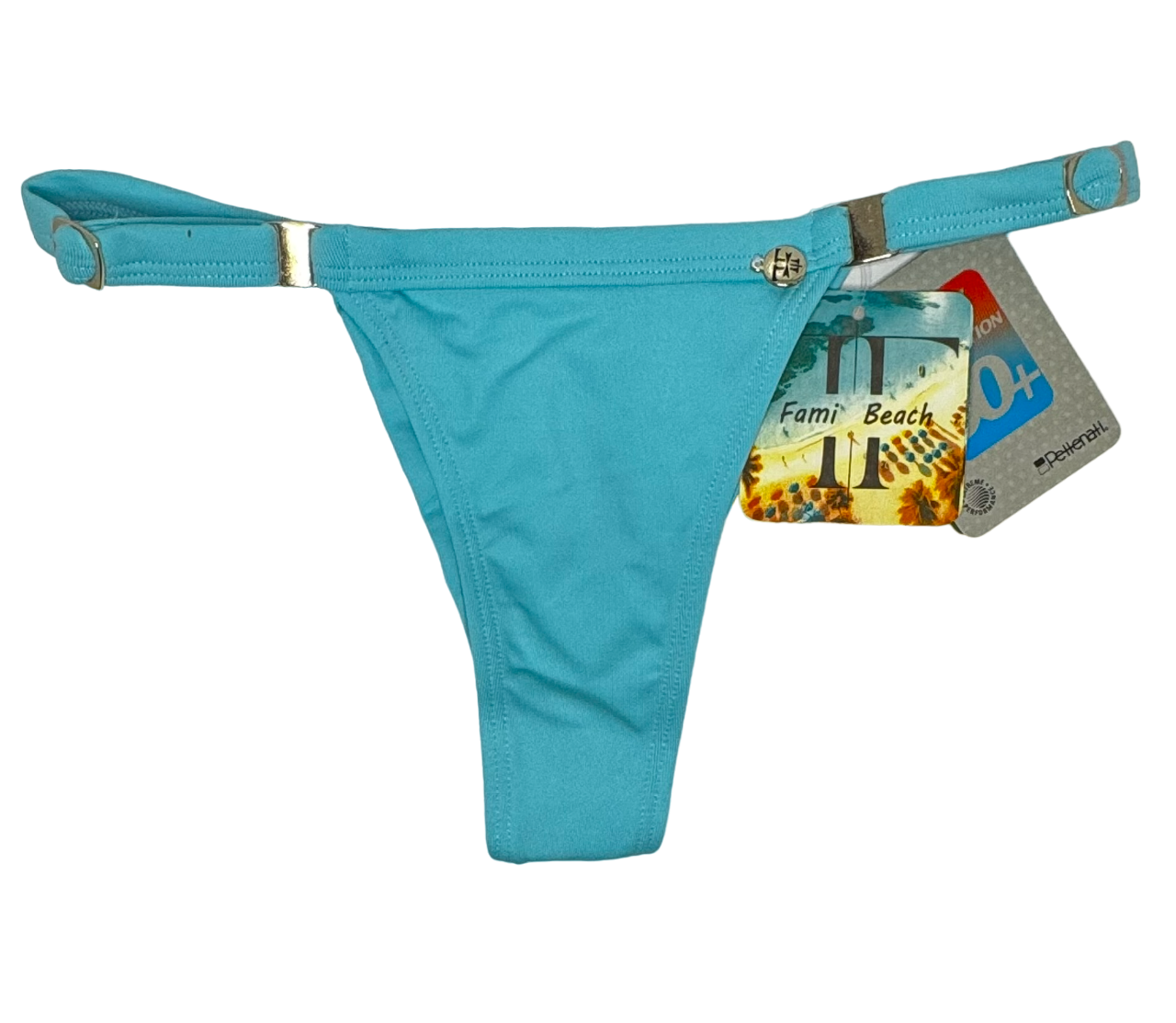 Adjustable Gold Charm Bikini Bottom