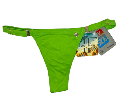 Biquíni Brasileiro Cueca Tradicional Ajustável Famibeach - REF 100A