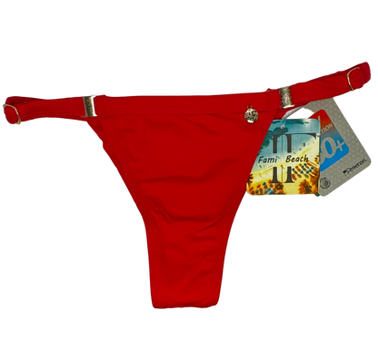 Adjustable Gold Charm Bikini Bottom